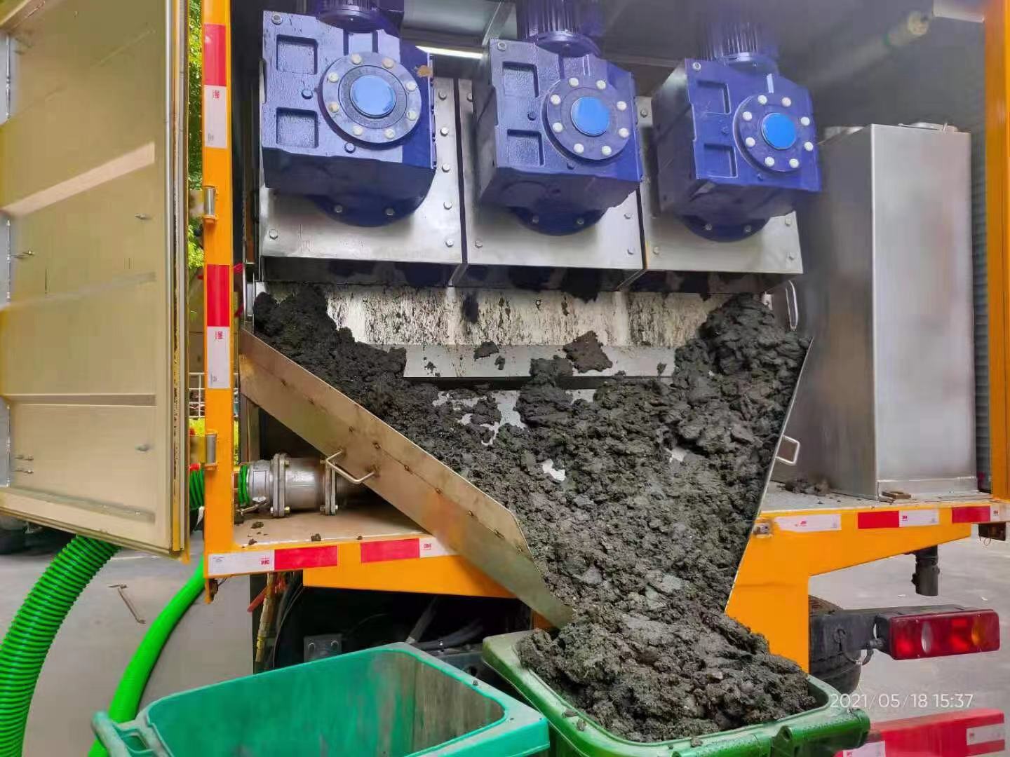 响水化粪池清掏城市维护站-泥浆净化干湿分离处理